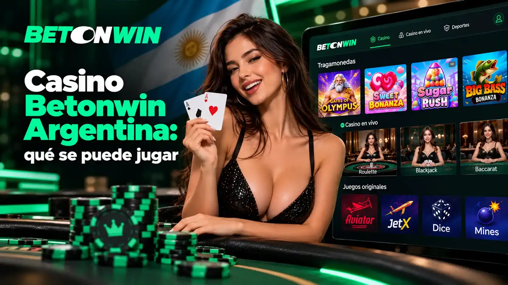 Casino Betonwin Argentina: qué se puede jugar